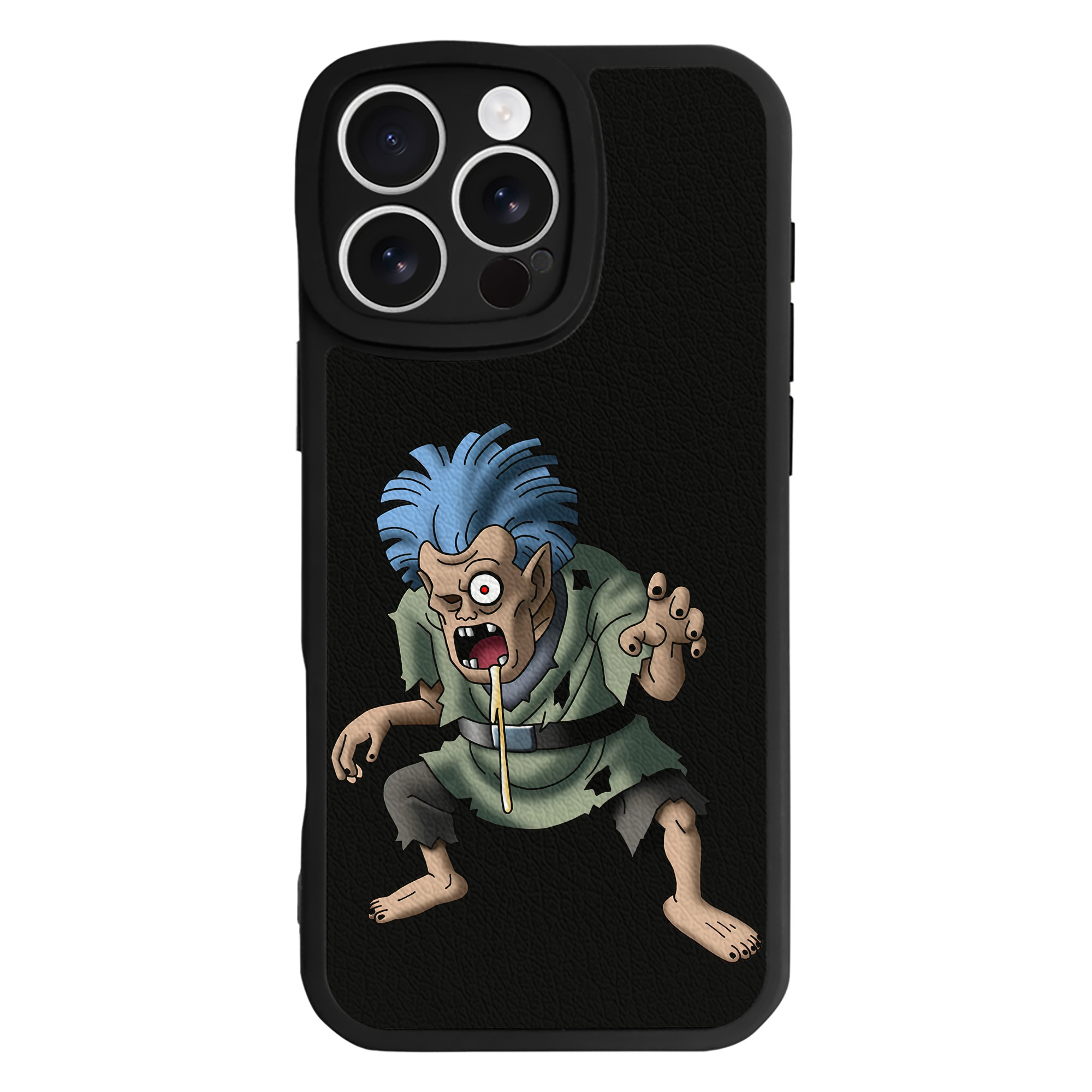 （画像用） ドラゴンクエスト Doragon Kuesuto Dragon Quest 【iPhone 16シリーズ対応】シリコンスマホケース（レザー調） 材質：シリコン